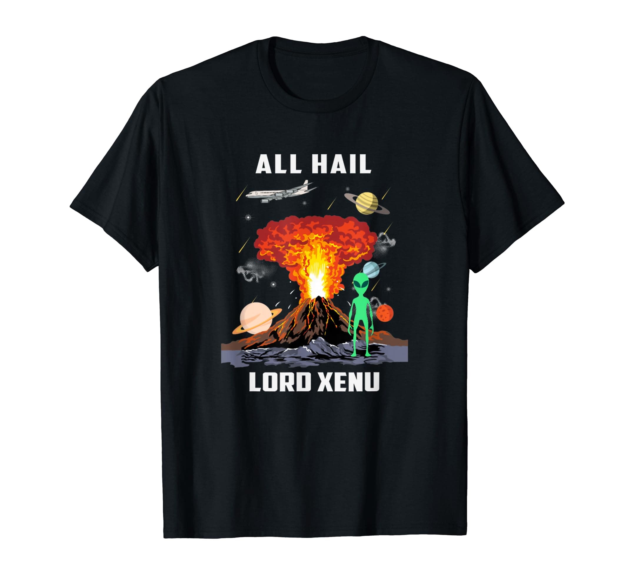 All Hagel Lord Xenu Alien Acception T-ShirtOEKO-TEX STANDARD 100
