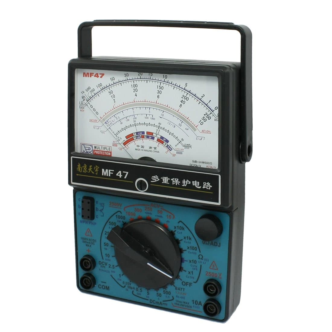 Amico Electrical AC DC Volt Ammeter MF47A Analog Multimeter Multitester