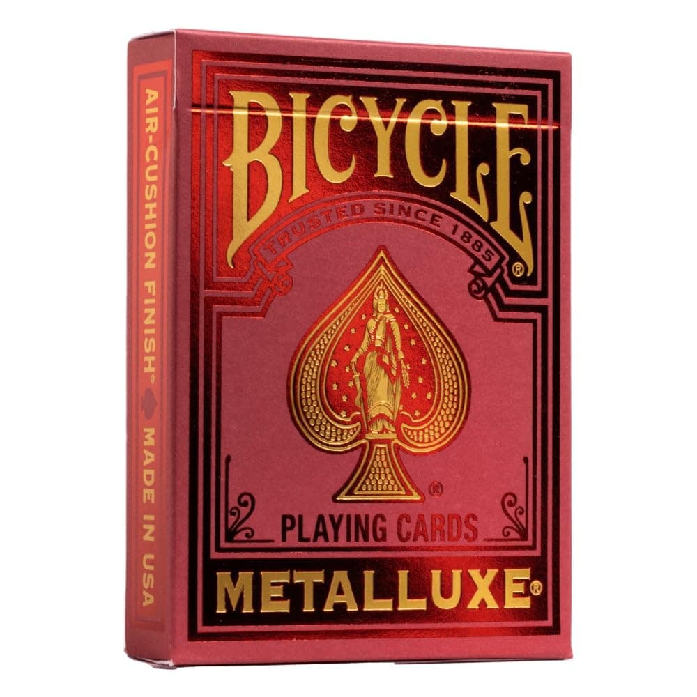 Playing Cards: - Metalluxe Red