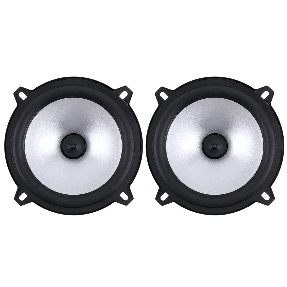 2pcs 60W 2 Way Car Coaxial Automobile Car Hifi Full Range Frequency Sensitivity Power Loudspeaker (5 Inch)