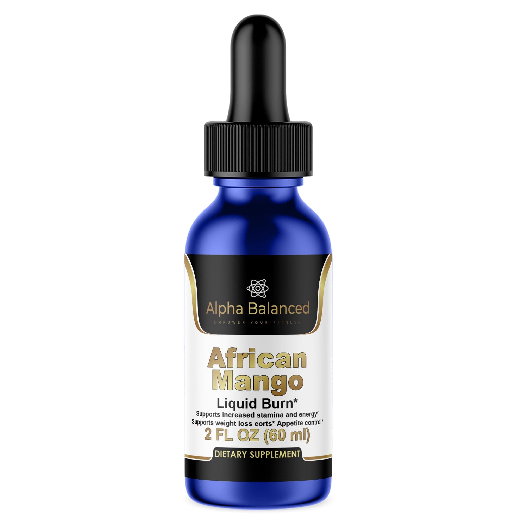 African Mango Ultra Burn Drops, Natural Liquid Drops for Women and Men - Made in The USA