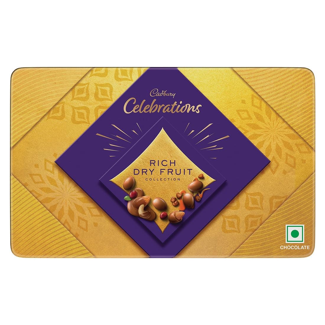 Cadbury Celebrations Rich Dry Fruit Collection Chocolate Gift Pack, 177 gram