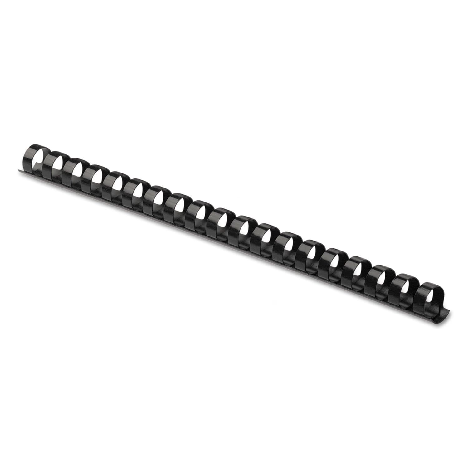Fellowes Plastic Binding Comb 3/8" Black, 100Pack