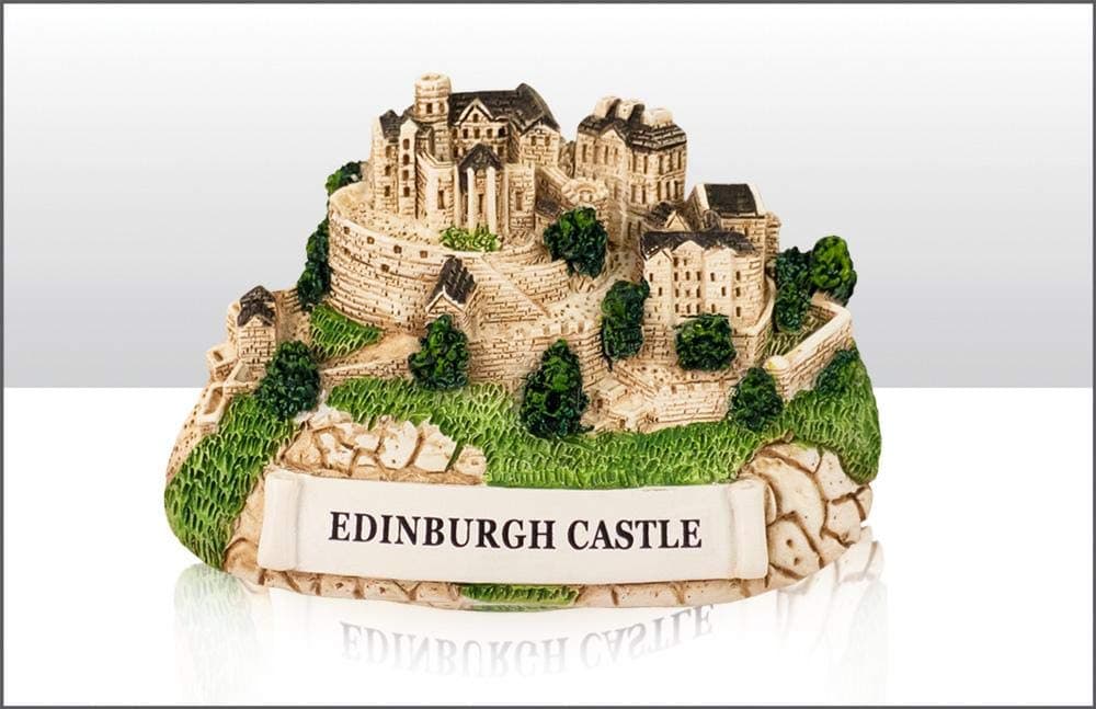 Elgaye Scottish souvenir fridge magnet Edinburgh Castle