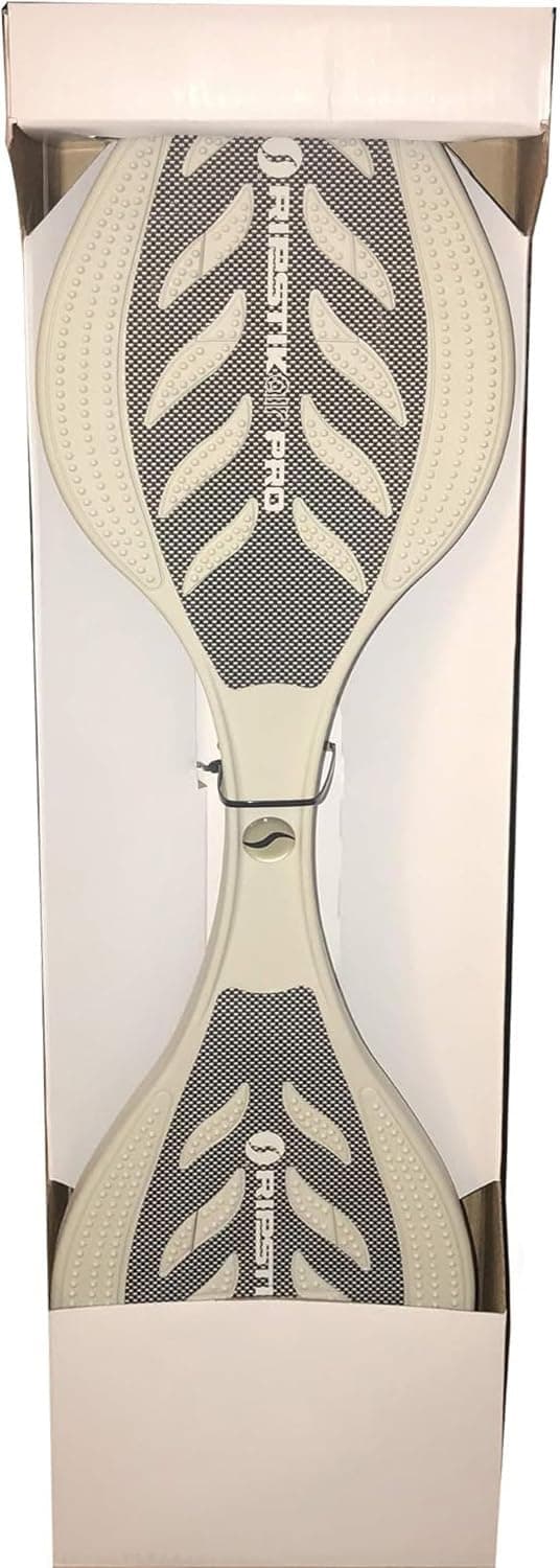 White Razor RipStik Air PRO Team Caster/Wave Board and Bonus: Active Balance Necklace $49 Value