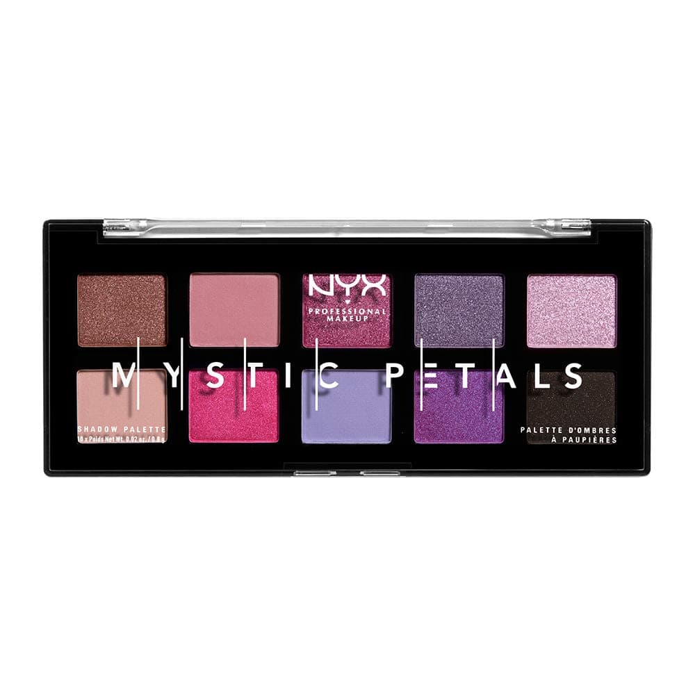 NYX Professional Makeup Mystic Petals Shadow Palette, Midnight Orchid 01