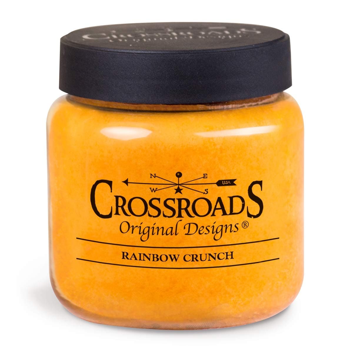 Crossroads Candle Jar Rainbow Crunch 16 Ounce