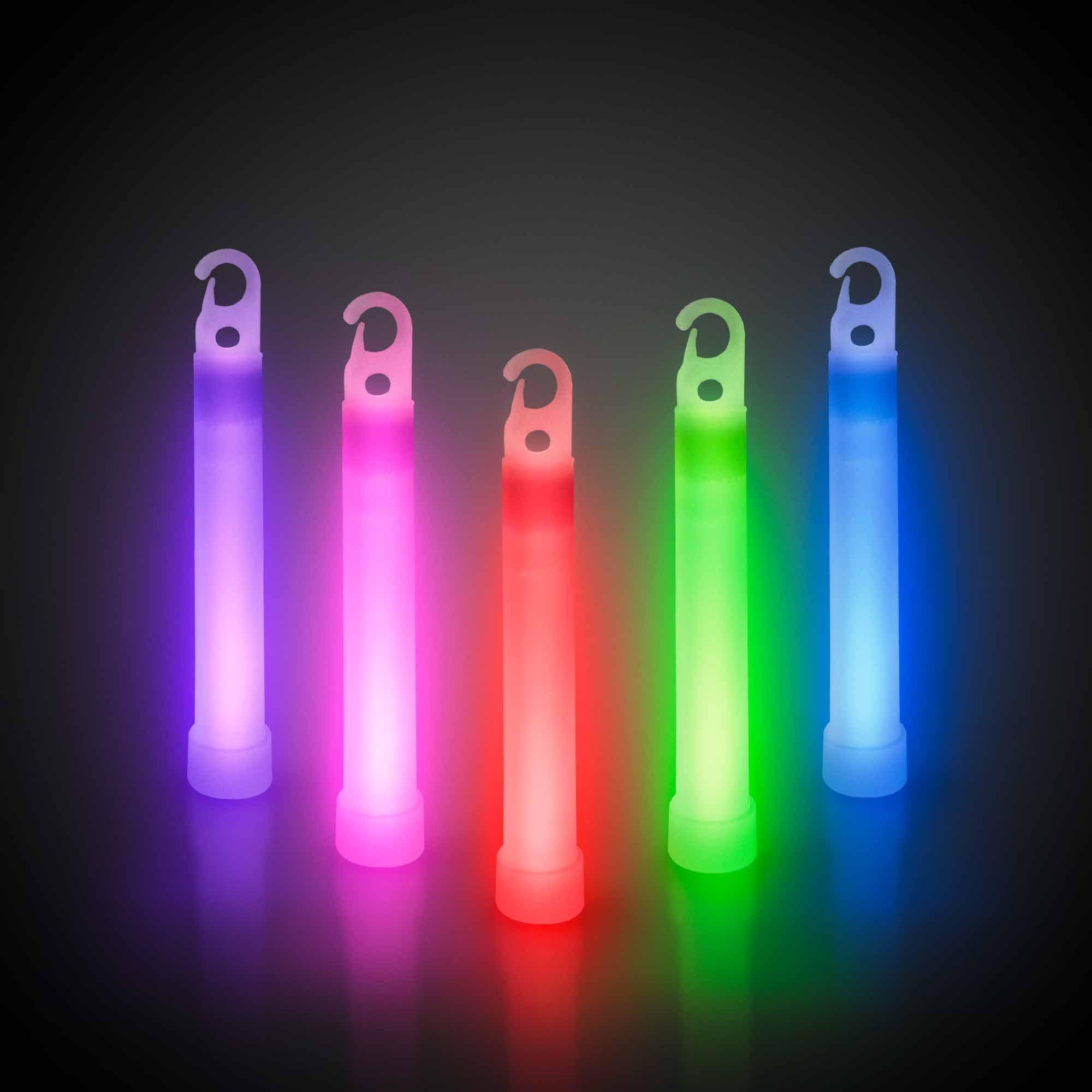 50 Pack - 4" Premium Glow Sticks (Multi)