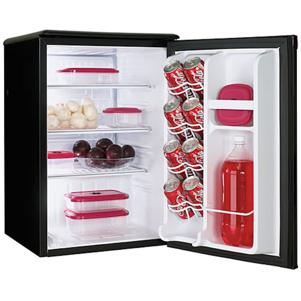 Danby DAR259BL 2.5-Cu. Ft. Designer Compact All Refrigerator, Black