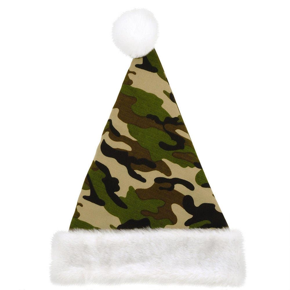 Camouflage Santa Hat