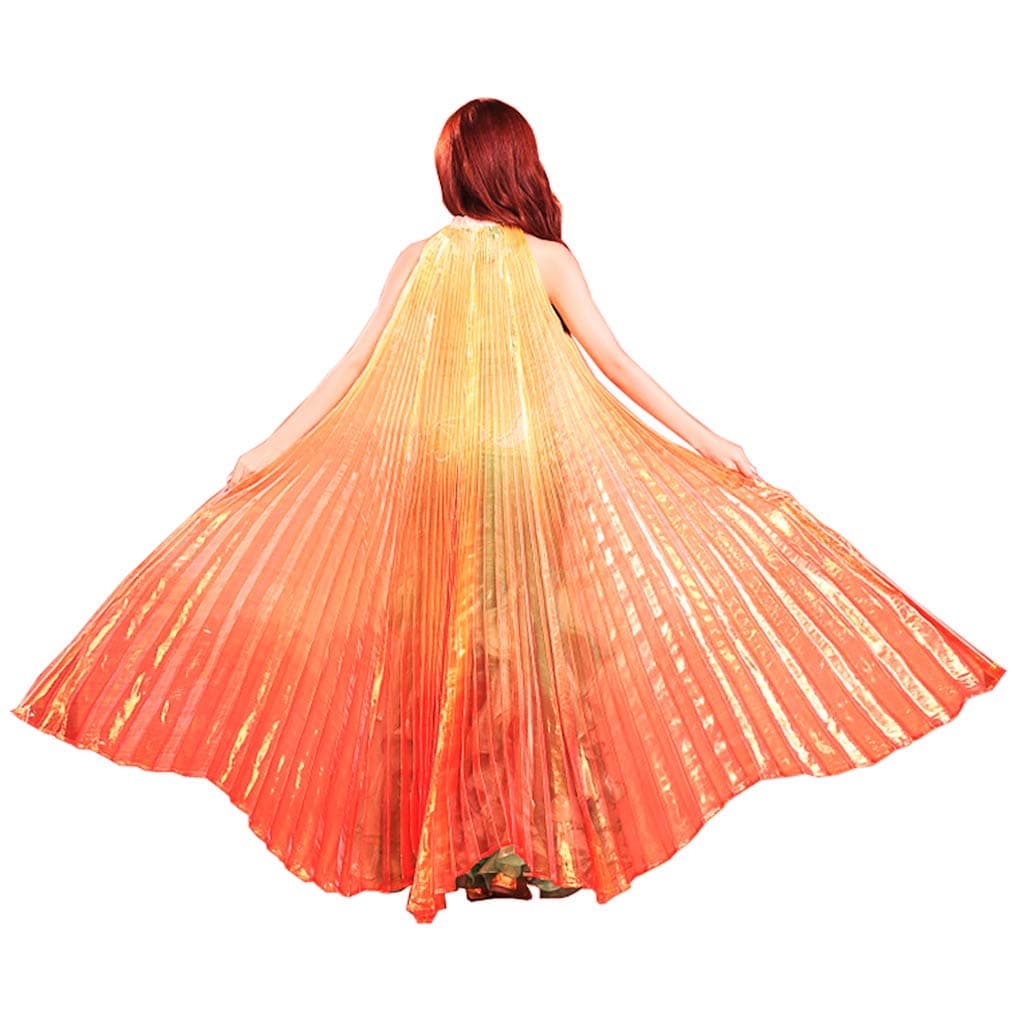 Women's Belly Dance Costume Isis Wings, Professional Dance Wings with Sticks