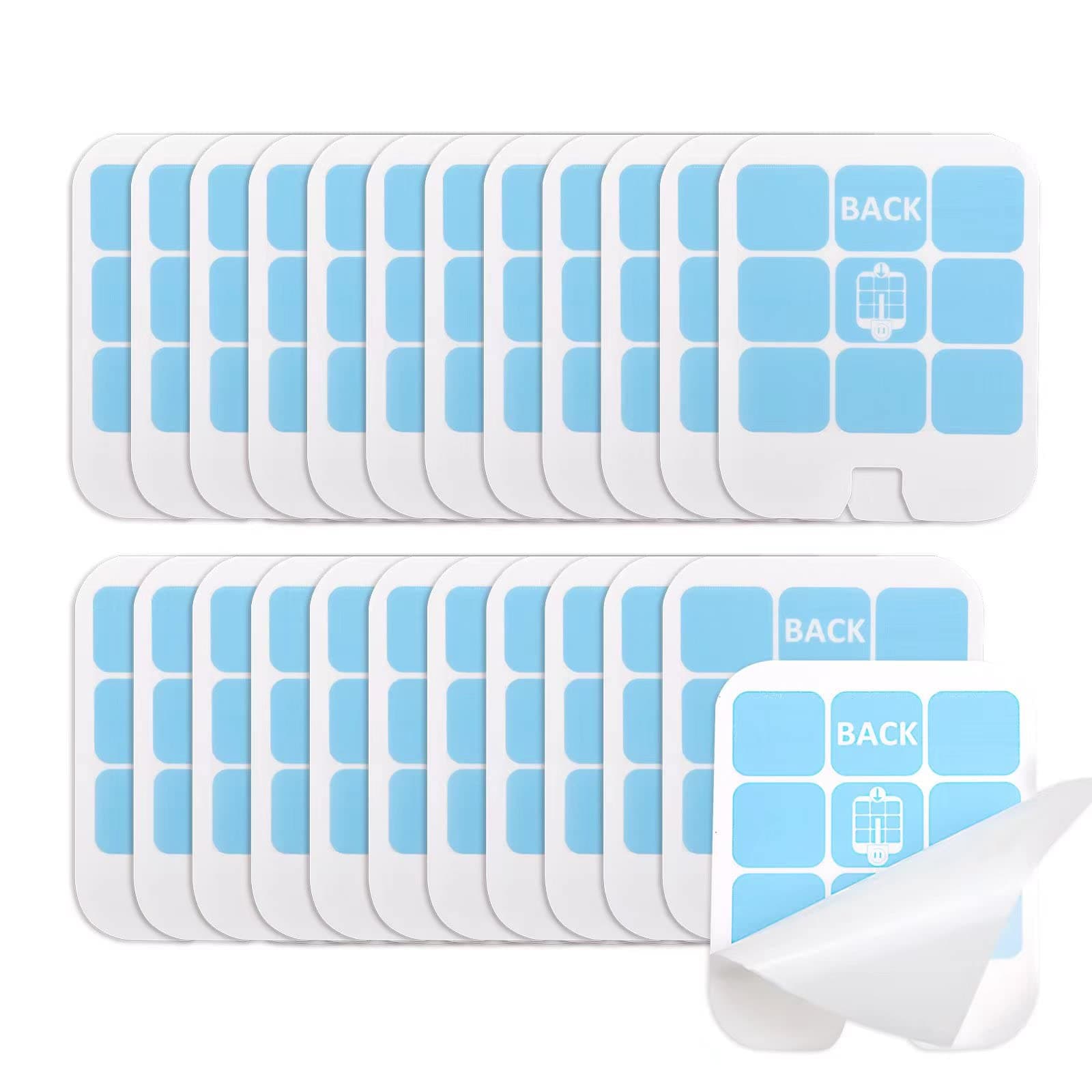 24 Pack Compatible with Safer-Home SH502 Refill Card, DT3005W Glue Board,Sticky Card