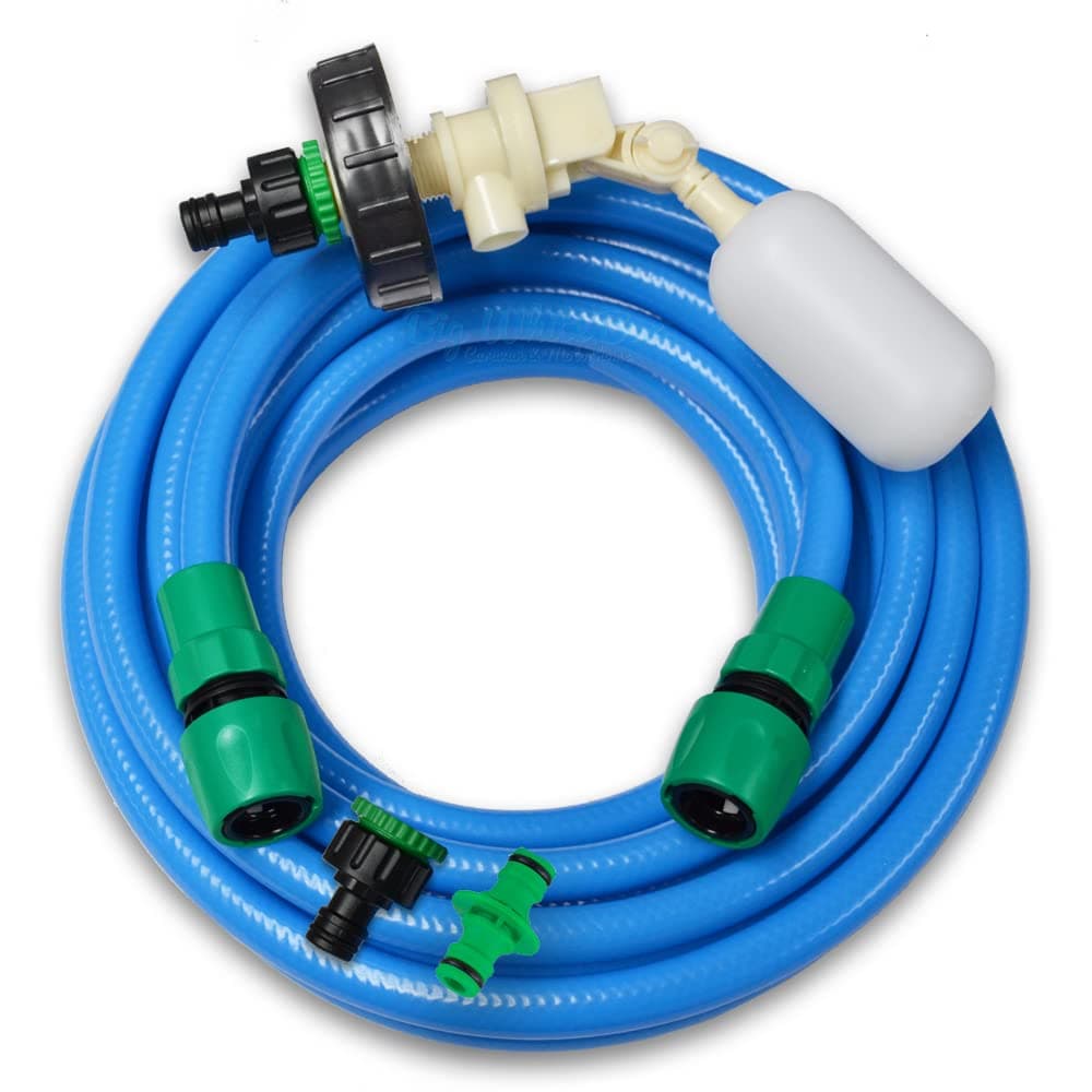 10m Caravan Mains Water Adapter Kit For Use With Aquaroll + Food Grade Hose
