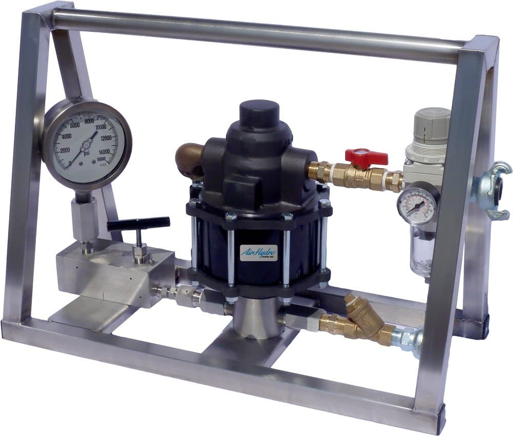 Air Operated Hydrostatic Test Pump 10,000 PSI - No Tank