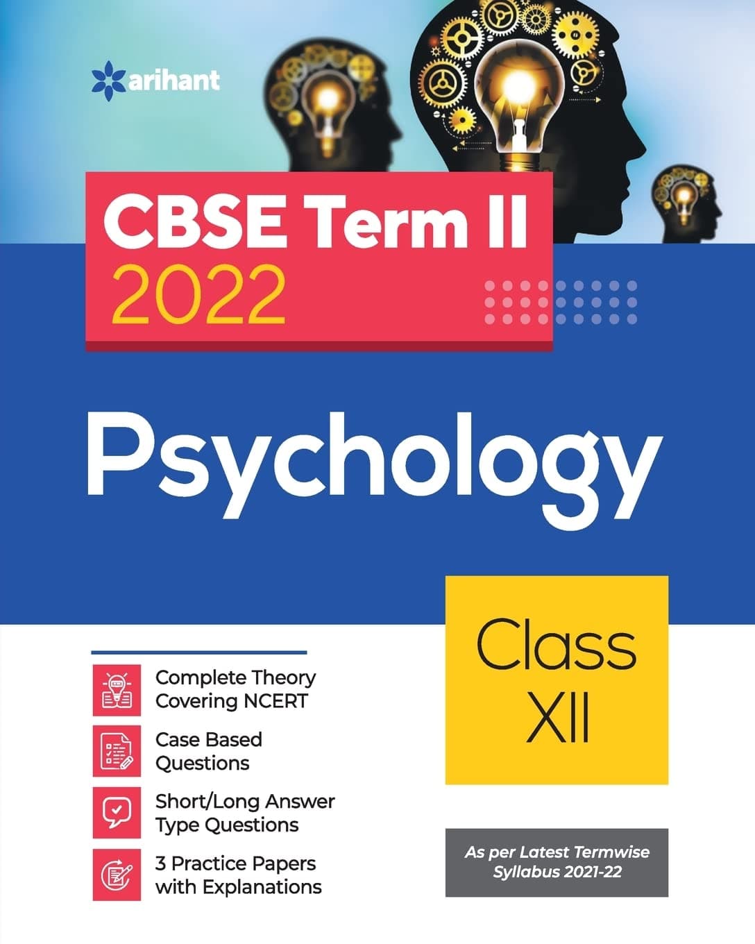 Arihant CBSE Psychology Term 2 Class 12 for 2022 Exam (Cover Theory and MCQs) Paperback – 20 November 2021