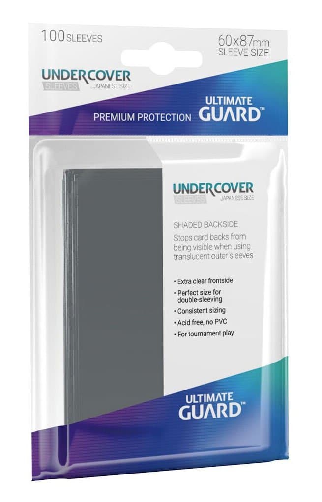 Ultimate Guard Undercover Sleeves Japanese Size (100) Multicolor , UGD010765
