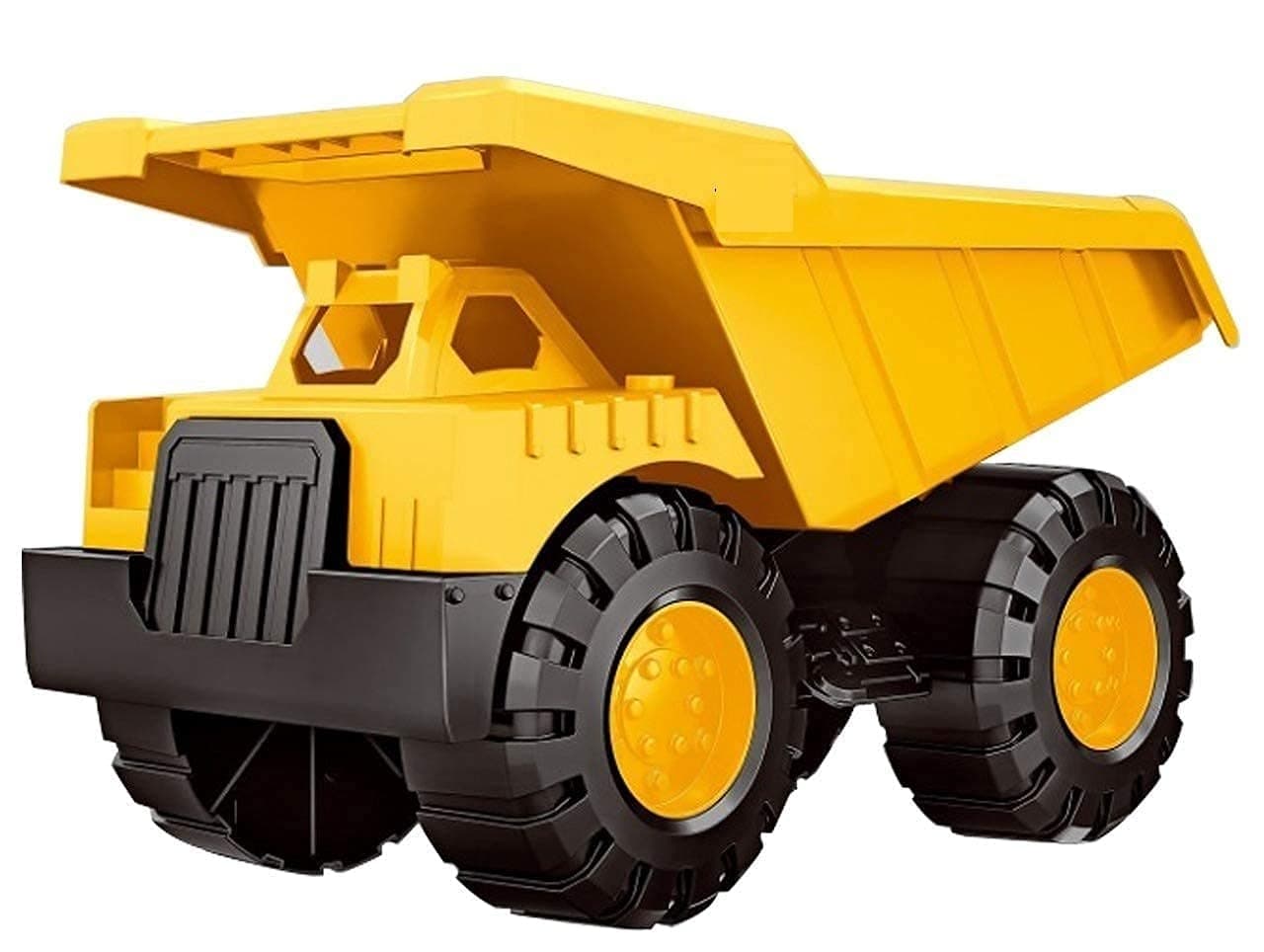 BLACKZAPP Unbreakable Friction Power Big Size Dumper Construction Engineering Truck Toy Vehicle for Kids,Boys,Girls,Children (Dumper)