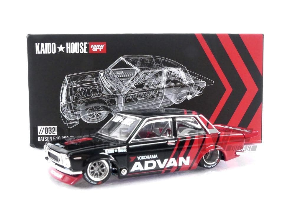 Truescale MiniaturesMini GT Kaido House 510 Pro Street Advan (LHD) KHMG032