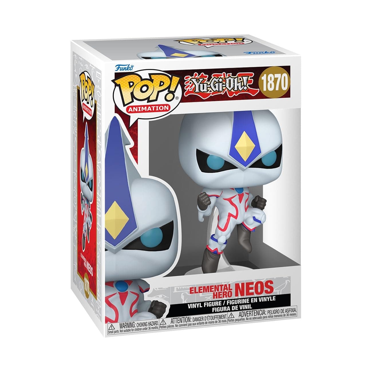 POP! Animation: Yu-Gi-Oh! - E-Hero Neos - Collectable Vinyl Figure - Gift Idea - Official Merchandise - Toys for Kids & Adults - Anime Fans - Model Figure for Collectors and Display