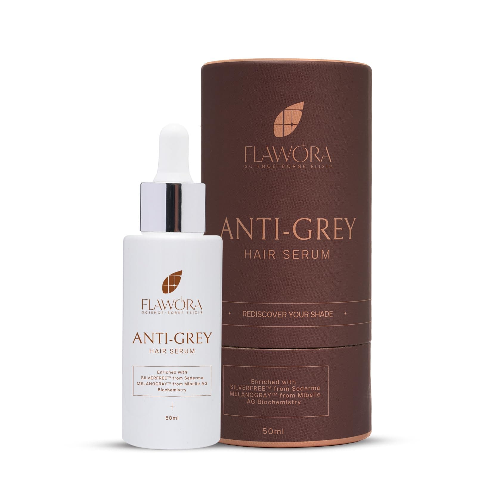 Anti-Grey Hair Serum Advanced Formula with silverfree and melanogrey for Reversing Grey, Boosting Melanin Production, and Restoring Natural Color | Effective Solution for Youthful, Vibrant