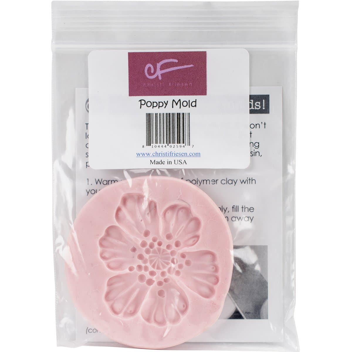 Great Create Christi Friesen Mold-Poppy