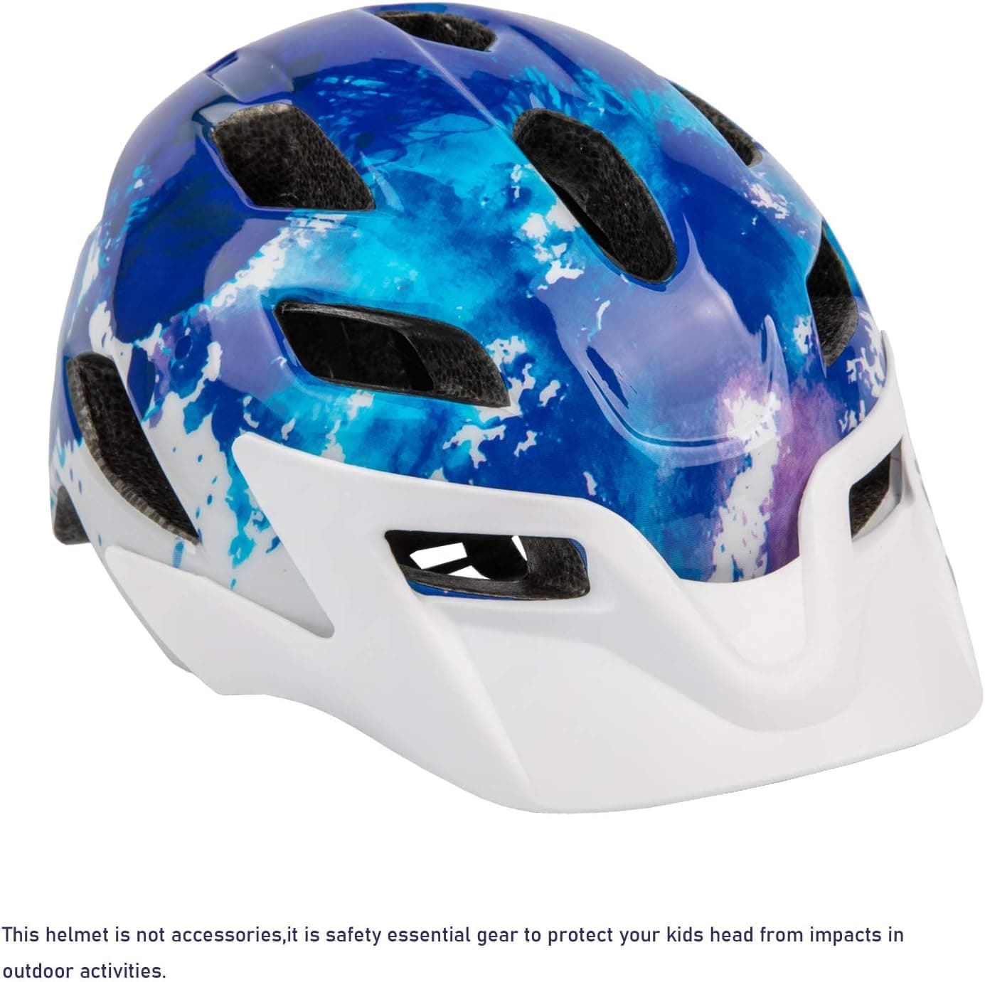 Kids Helmet, SIFVO Kids Bike Helmet Boys and Girls Bike Helmet with Cool Visor Helmet for Kids 5-14, Kids Bike Helmets Youth Bike Helmet Adjustable & Lightweight 50-57cm