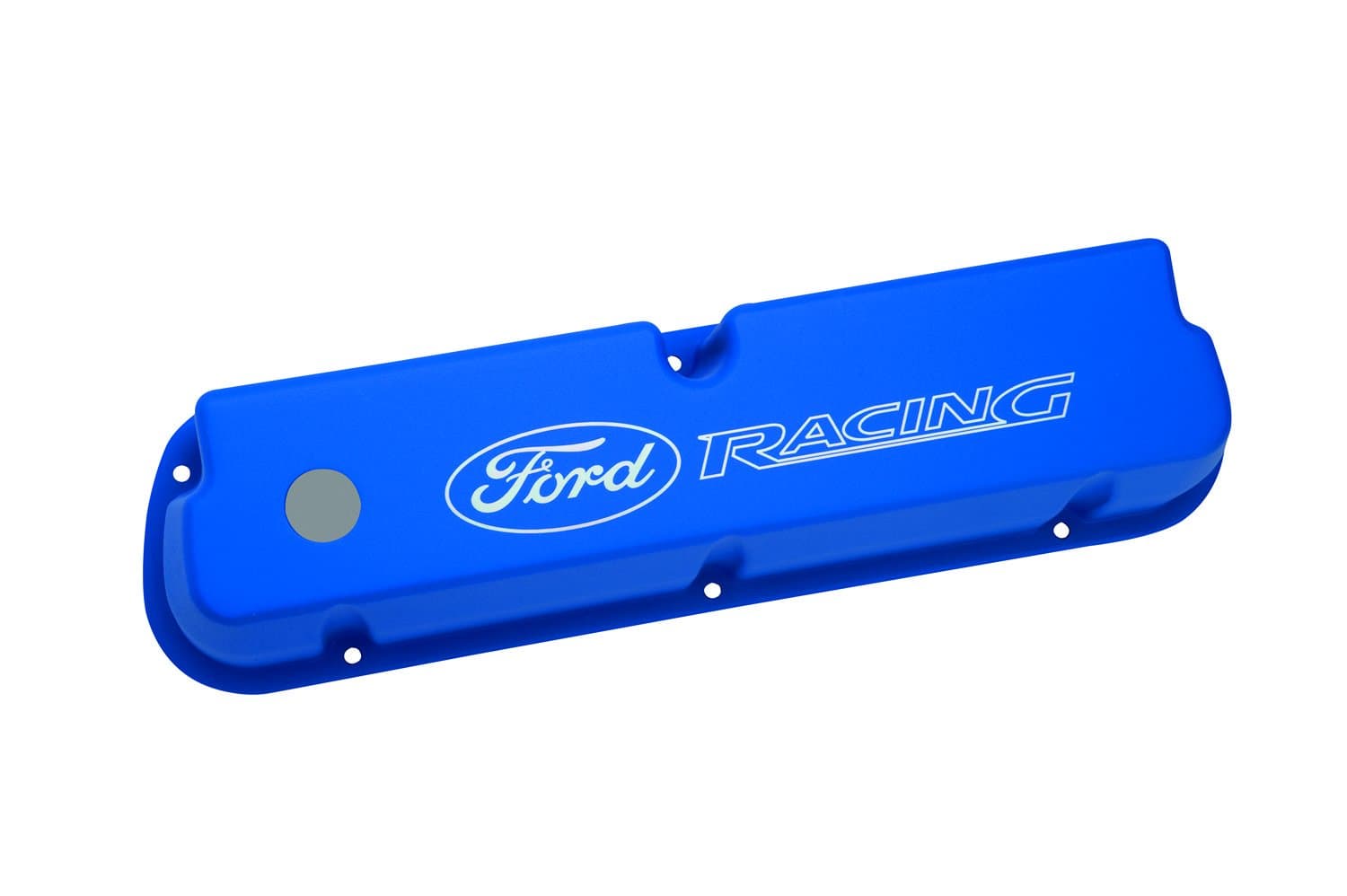 Ford Racing M-6582-LE302BL Blue Laser Etched Aluminum Valve Cover Set