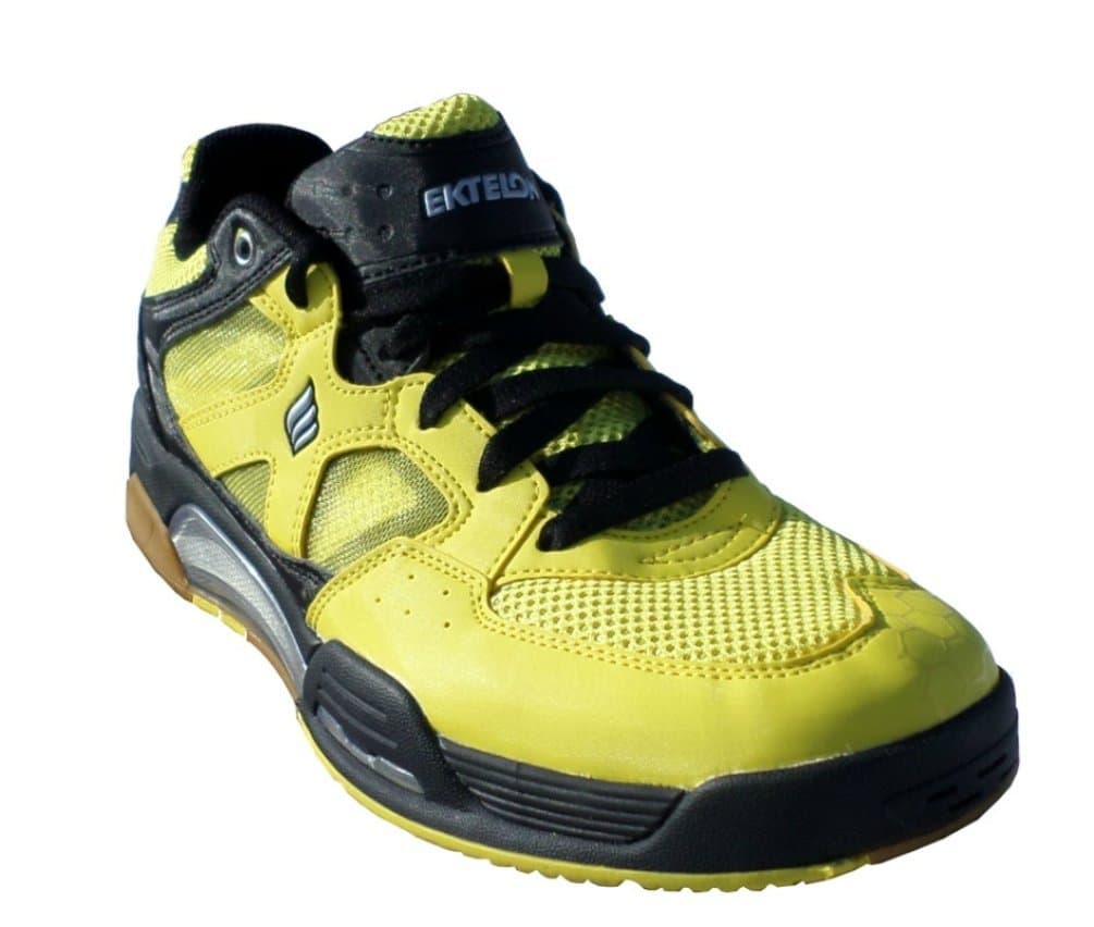 NFS Attack Low Racquetball Shoe (12, Yellow/Black)