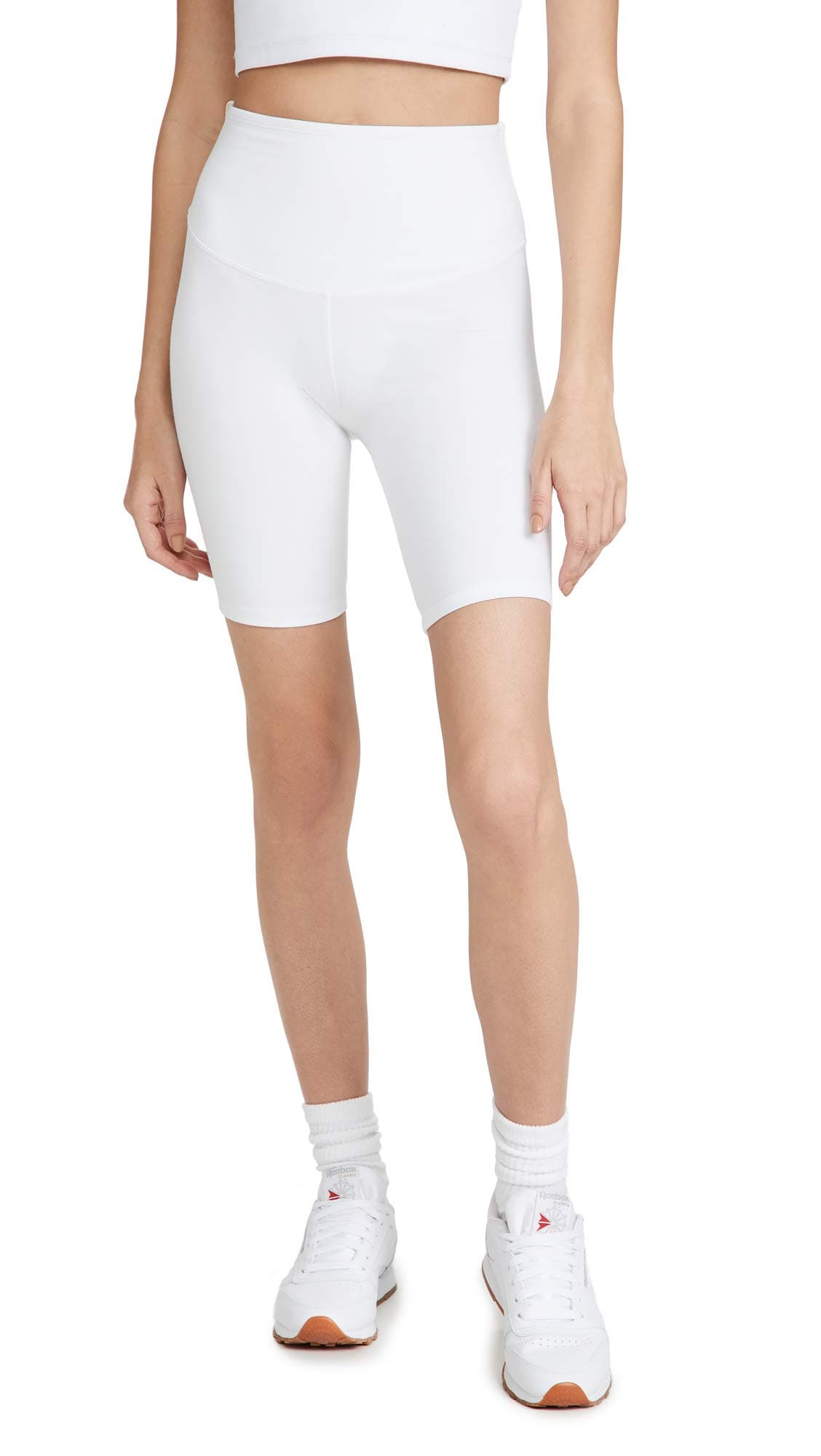 Yummie Women's Mel Cotton Stretch Shaping Biker Short Shorts