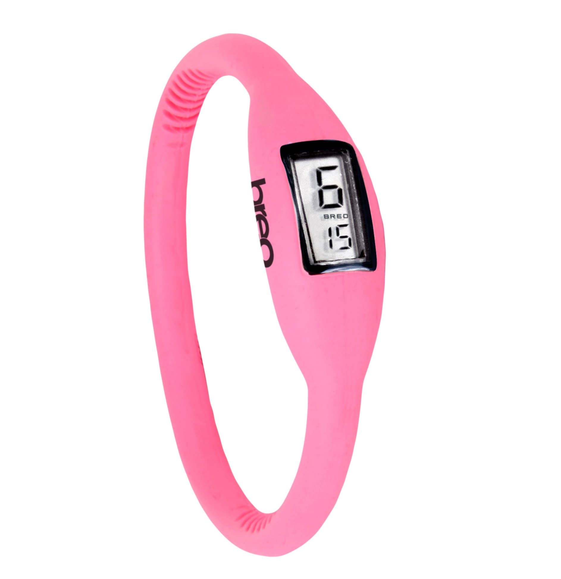 Breo Roam Ladies Rubber Digital Watch Neon Pink Large 18cm