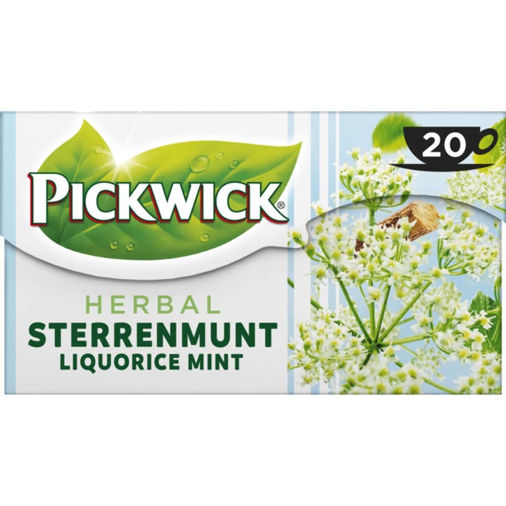 Pickwick Tea Sterrenmunt (20 tea bags)