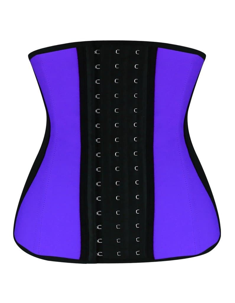 Burvogue Waist Trainer Corset for Women-Latex Cincher Underbust Body Shaper for Weight Loss