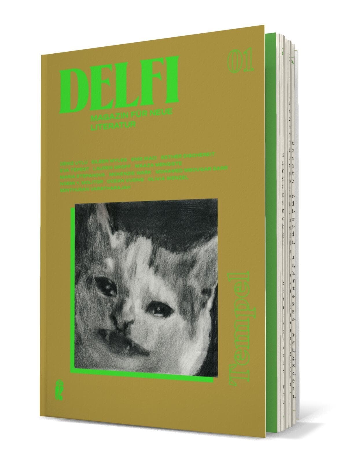 Delfi Tempel 1: Magazin für neue Literatur | Sie glaubten etwa, Literaturzeitschriften wären tot?