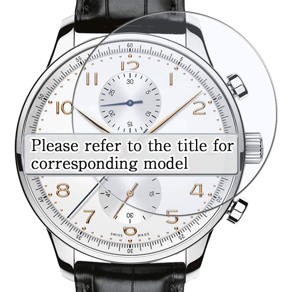 Vaxson 3-Pack Screen Protector, compatible with GIRARD-PERREGAUX 38 MM 81005D82A732-FK7A, TPU Guard Film Protector Smart Watch [ NOT Tempered Glass Protectors ]