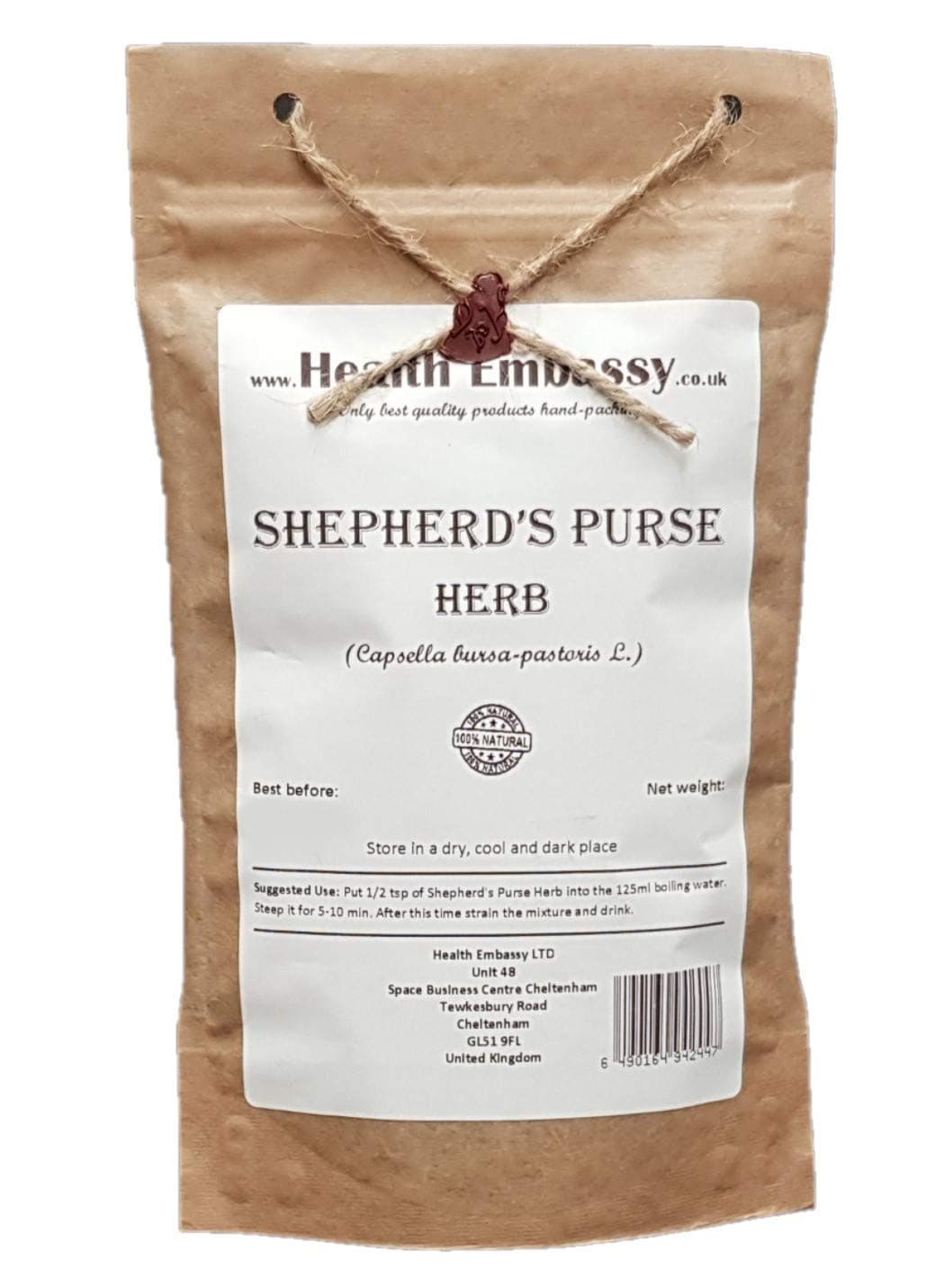 Shepherds Purse Herb (Capsella bursa-pastoris) - - 100% Natural (50g)