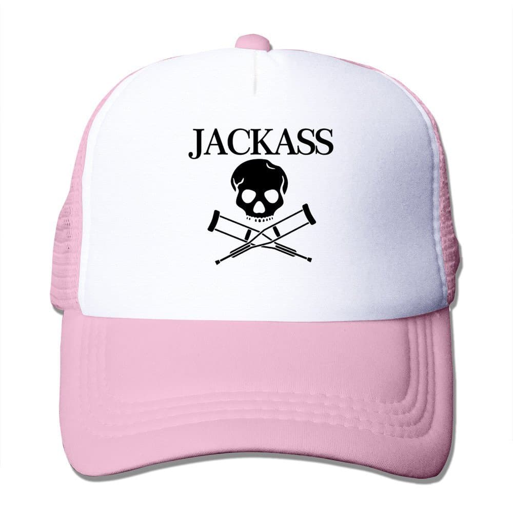 Jackass Logo Nylon Adult Baseball Cap Mesh Hat Apparel