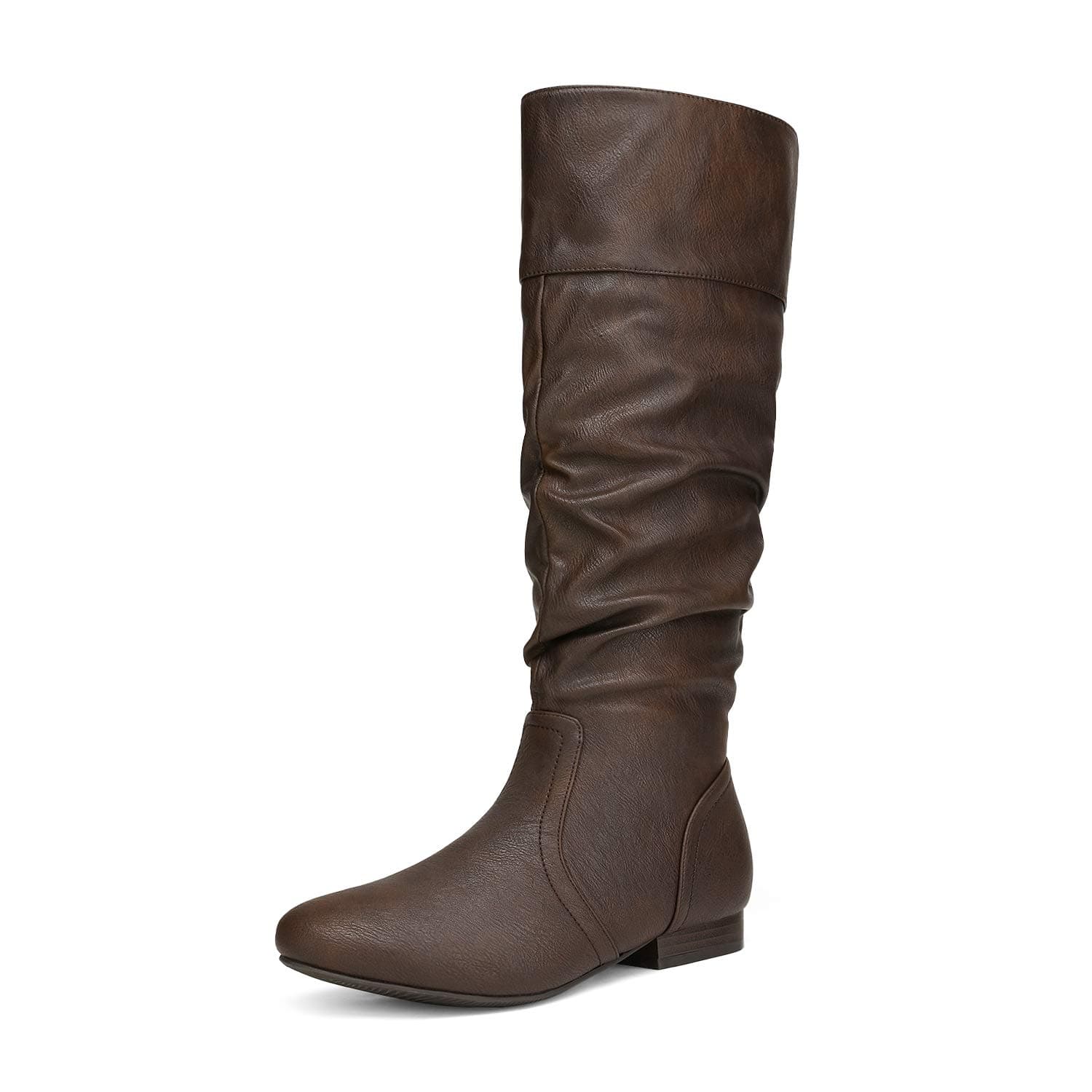 Women's Knee High Pull On Fall Weather Winter Boots
