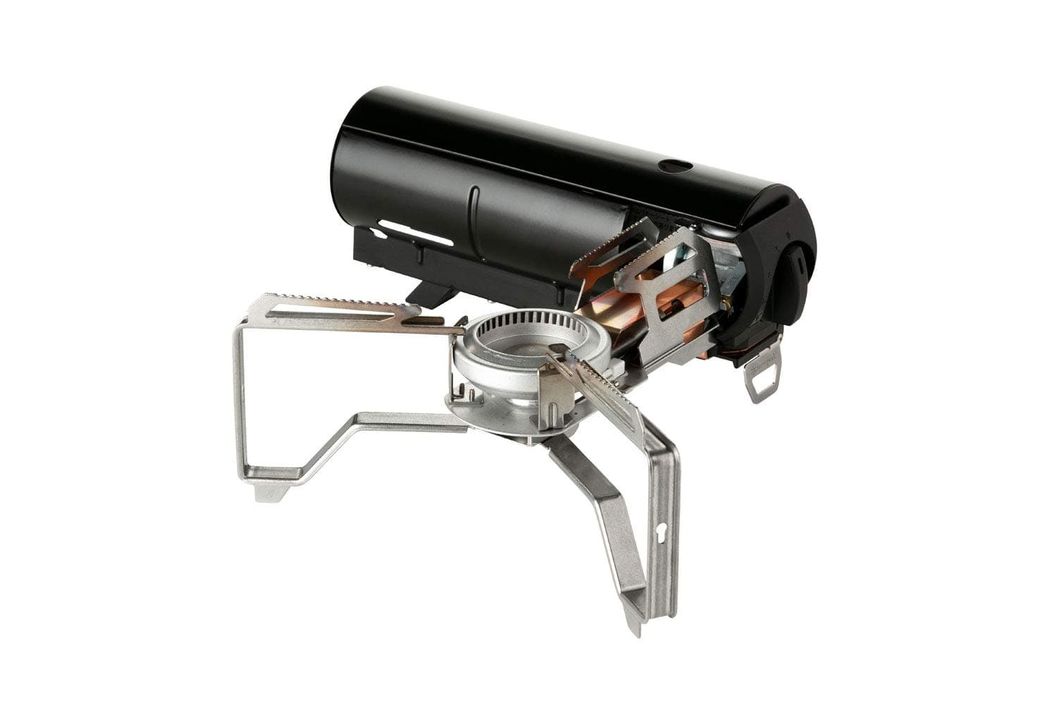 Home & Camp Burner GS-600BK-US - Designed in Japan, Lightweight and Compact for Camping, Stable Base for Cooking