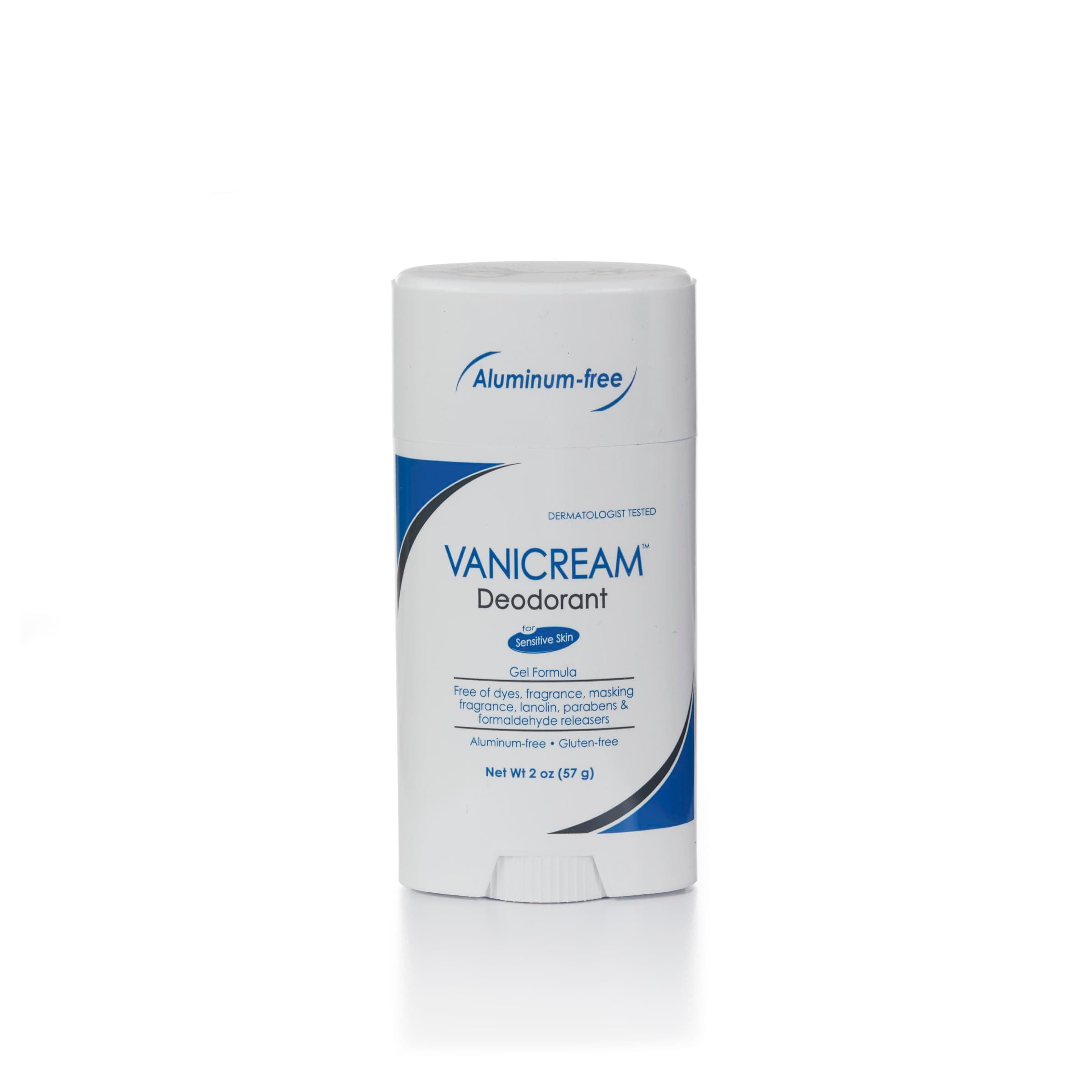 Vanicream Aluminum-Free Deodorant | Gel Formula | Fragrance and Gluten Free | For Sensitive Skin | 2 Ounce