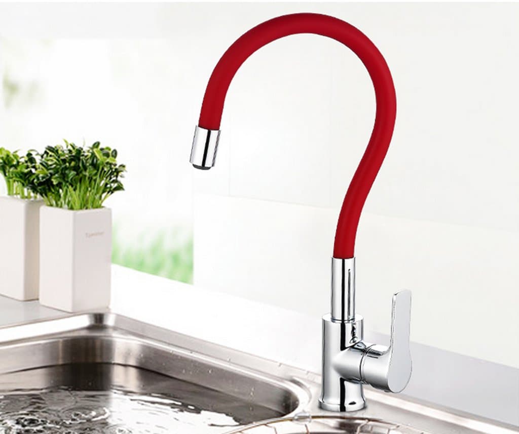 Kitchen wash Basin Basin Stainless Steel Copper Space Aluminum Alloy hot and Cold Water Faucet