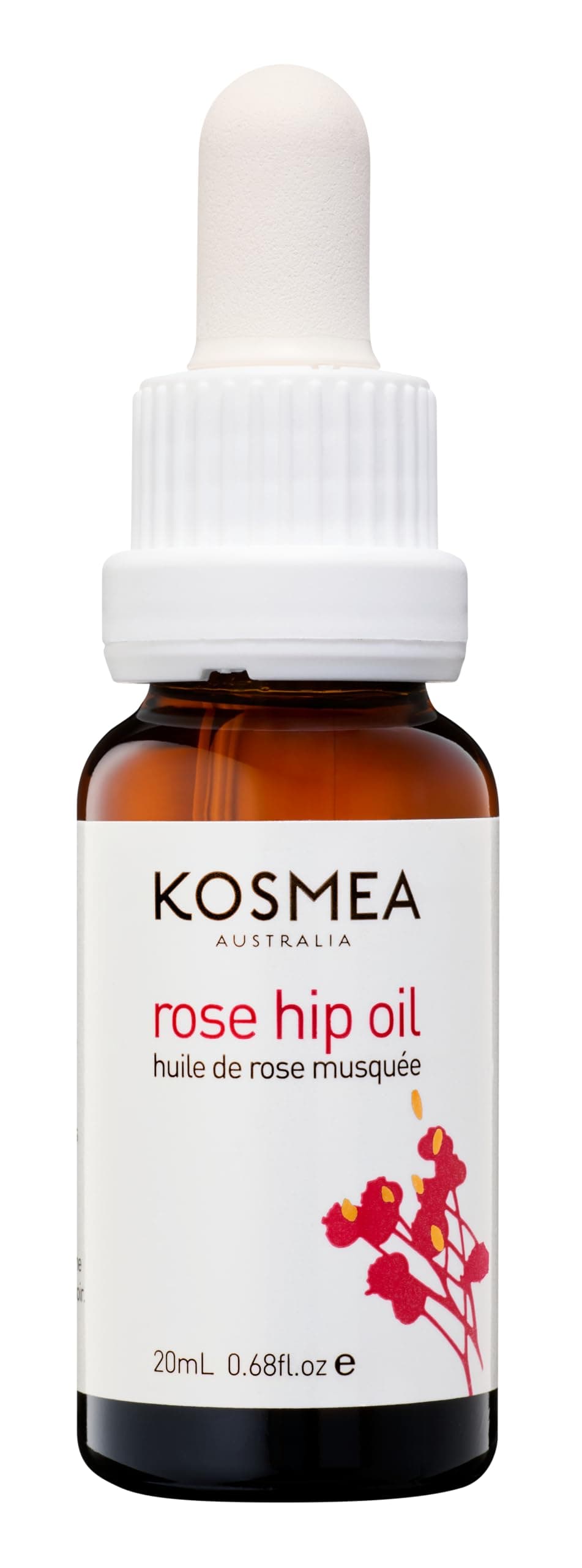 100% Certified Organic Rosehip Oil - ACO Certified - Anti-Aging Benefits for Face & Body - Premium Quality Super-Critically Extracted Oil Using The Entire Fruit, Seed & Skin - 0.68 fl oz