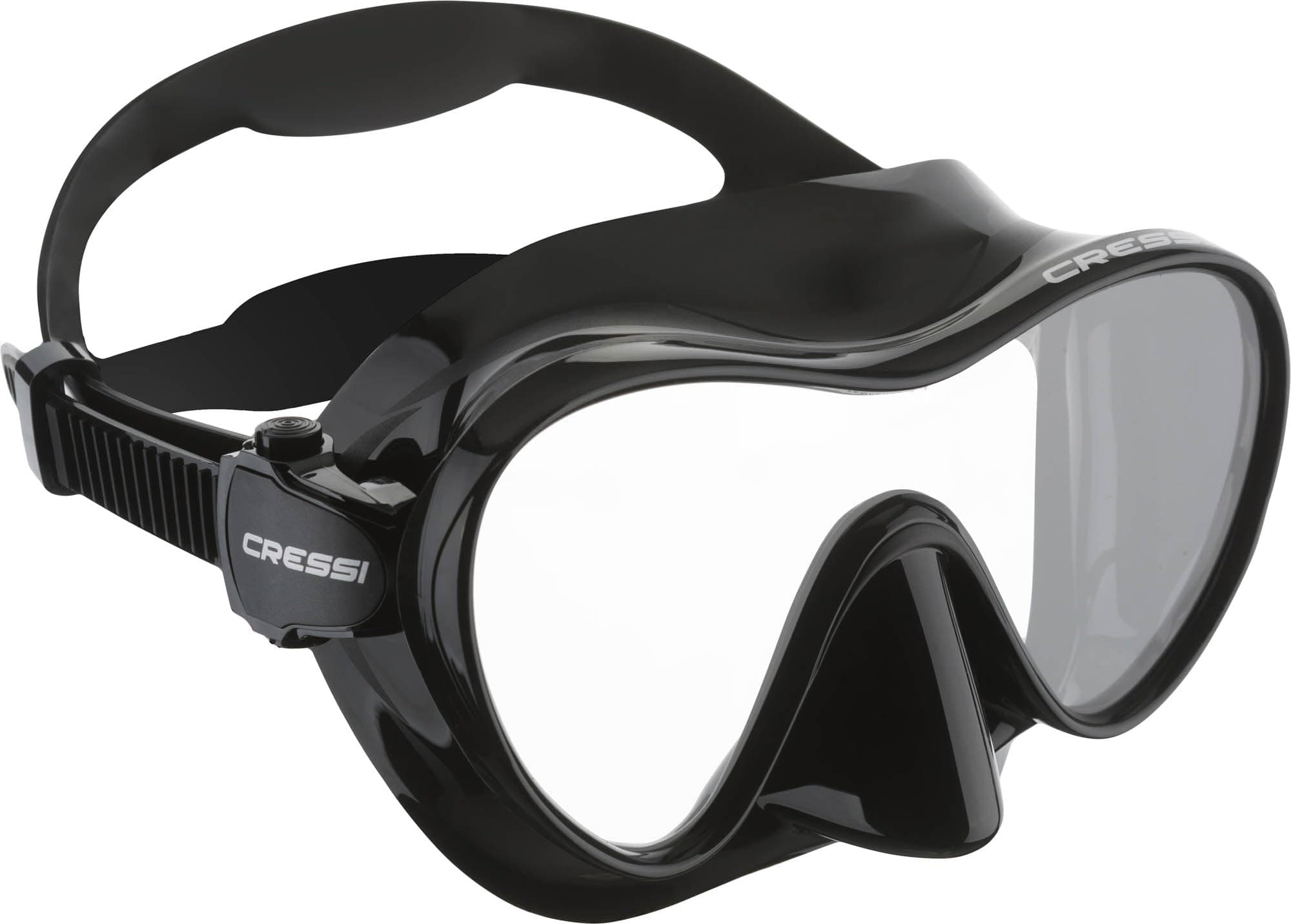 Cressi F1, Scuba Diving Snorkeling Frameless Mask - Perfect Seal Silicone Skirt Quality Since 1946