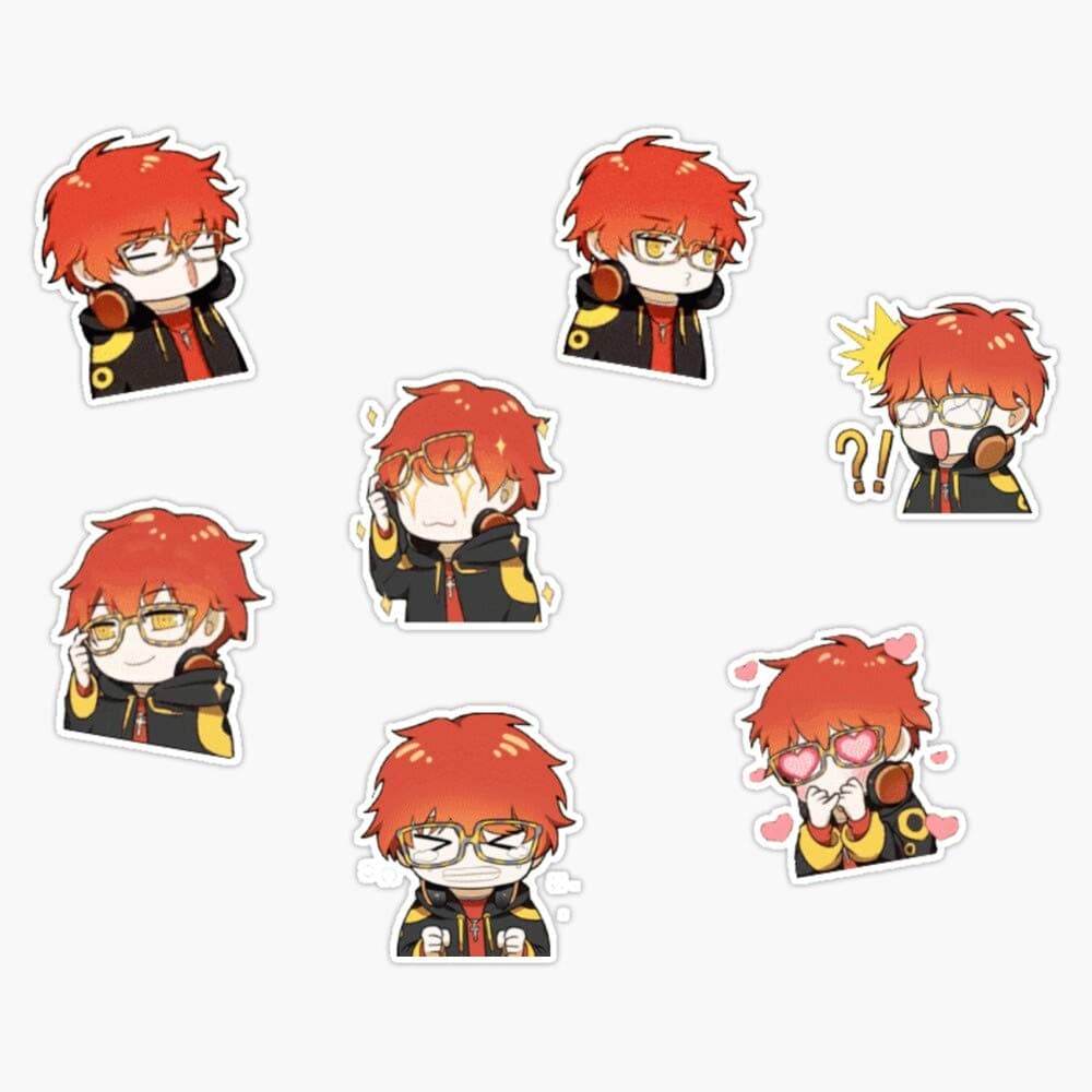 Mystic Messenger 707 Seven Saeyoung Vinyl Waterproof Sticker Decal Car Laptop Wall Window Bumper Sticker 5"