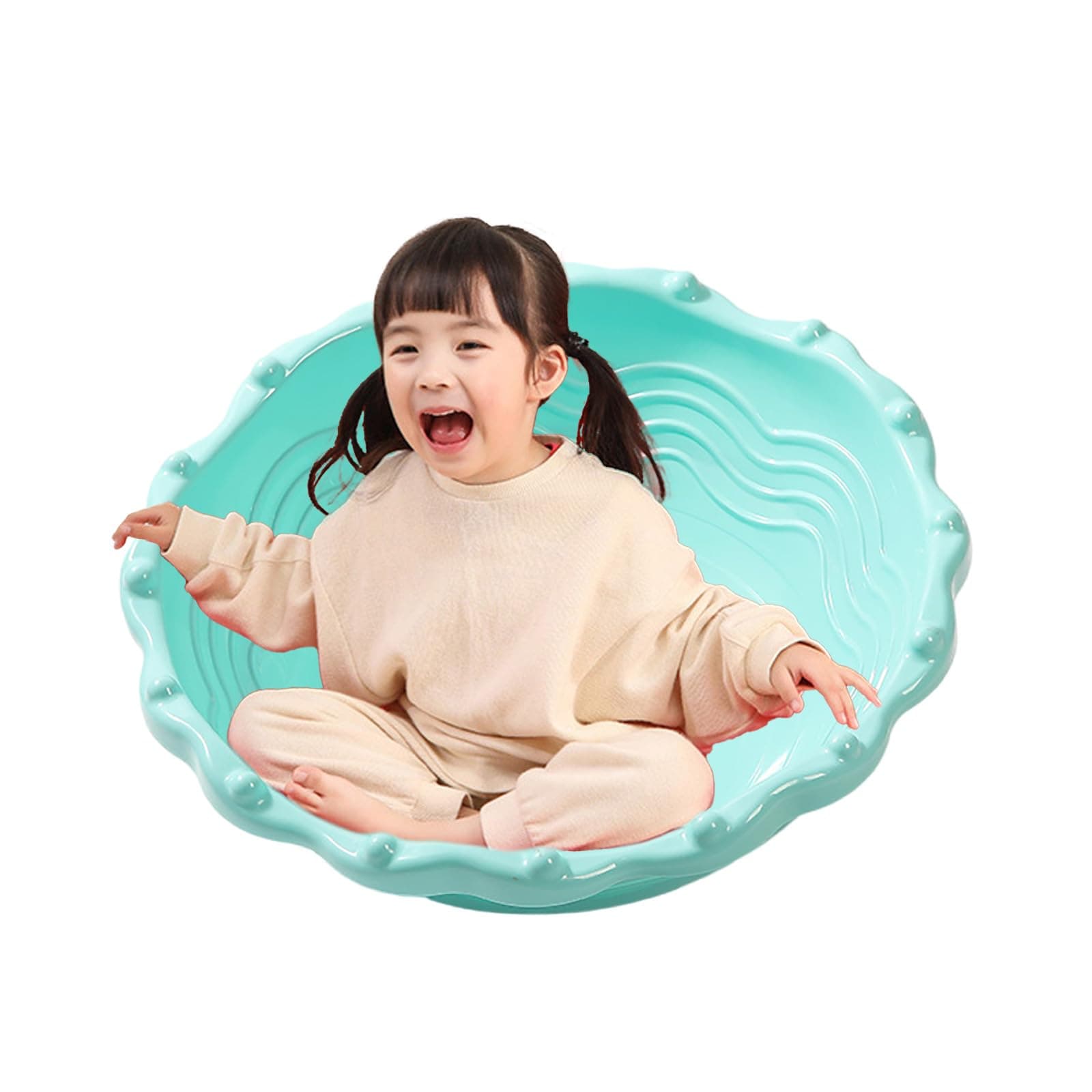 Toddler Wobble Disk, Kids Sensory Products for Vestibular Balanc Training, Integrative Sense Exercises, Spinning Disk As Gifts for Children with Autism 3-7 Year Old,Blue