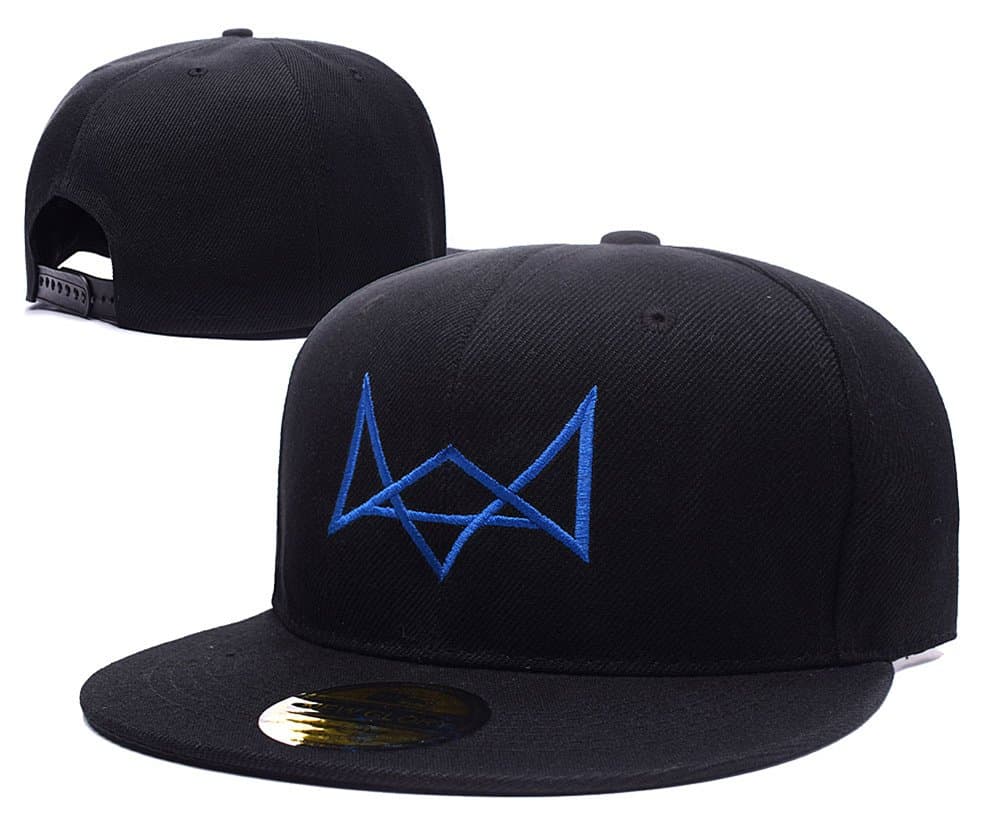 Watch Dogs Fox Logo Adjustable Snapback Caps Embroidery Hats
