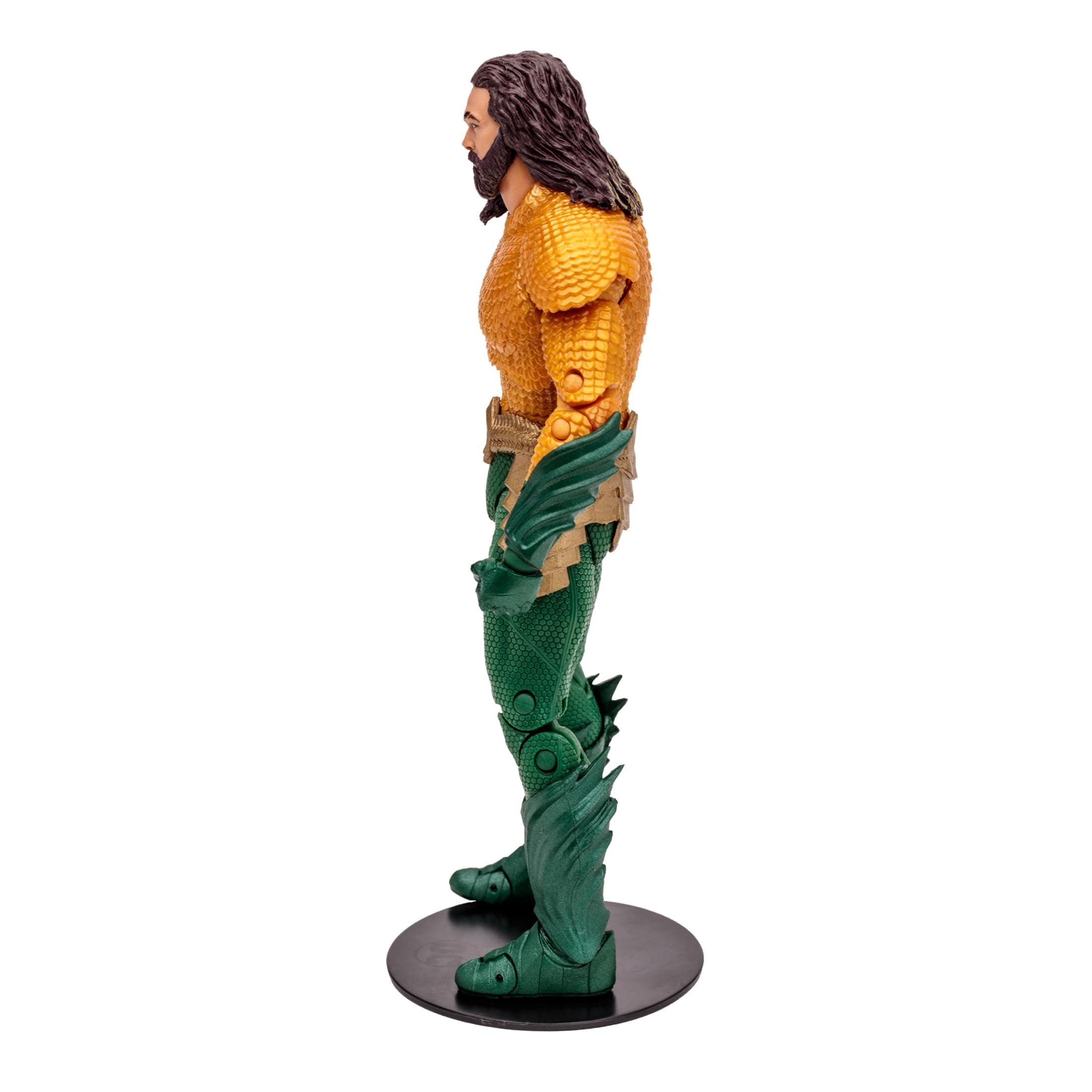 McFarlane Toys DC Multiverse - Aquaman 2 Movie - 7" Aquaman Action Figure (Gold & Green Suit)