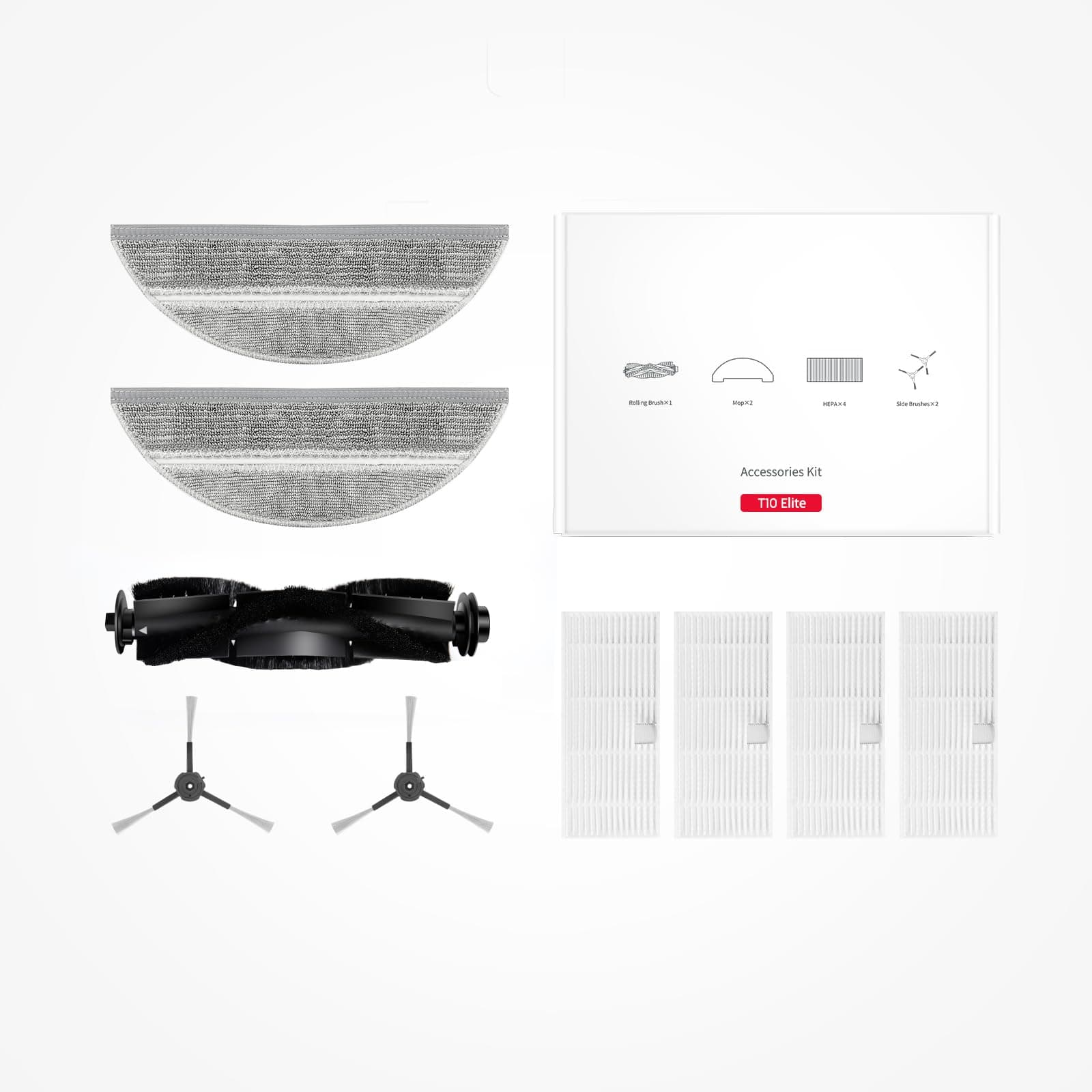Ultenic Kit of Accessories for T10 Elite Robot Vacuum
