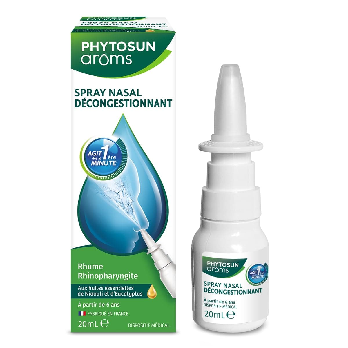 Phytosun Arôms Breathing Decongestant Nasal Spray 20ml