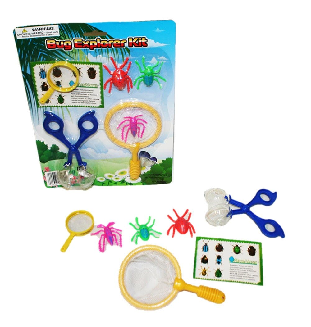 7 Piece BUGS Explorer Kit! Catch Em', Study Em' and Have Fun
