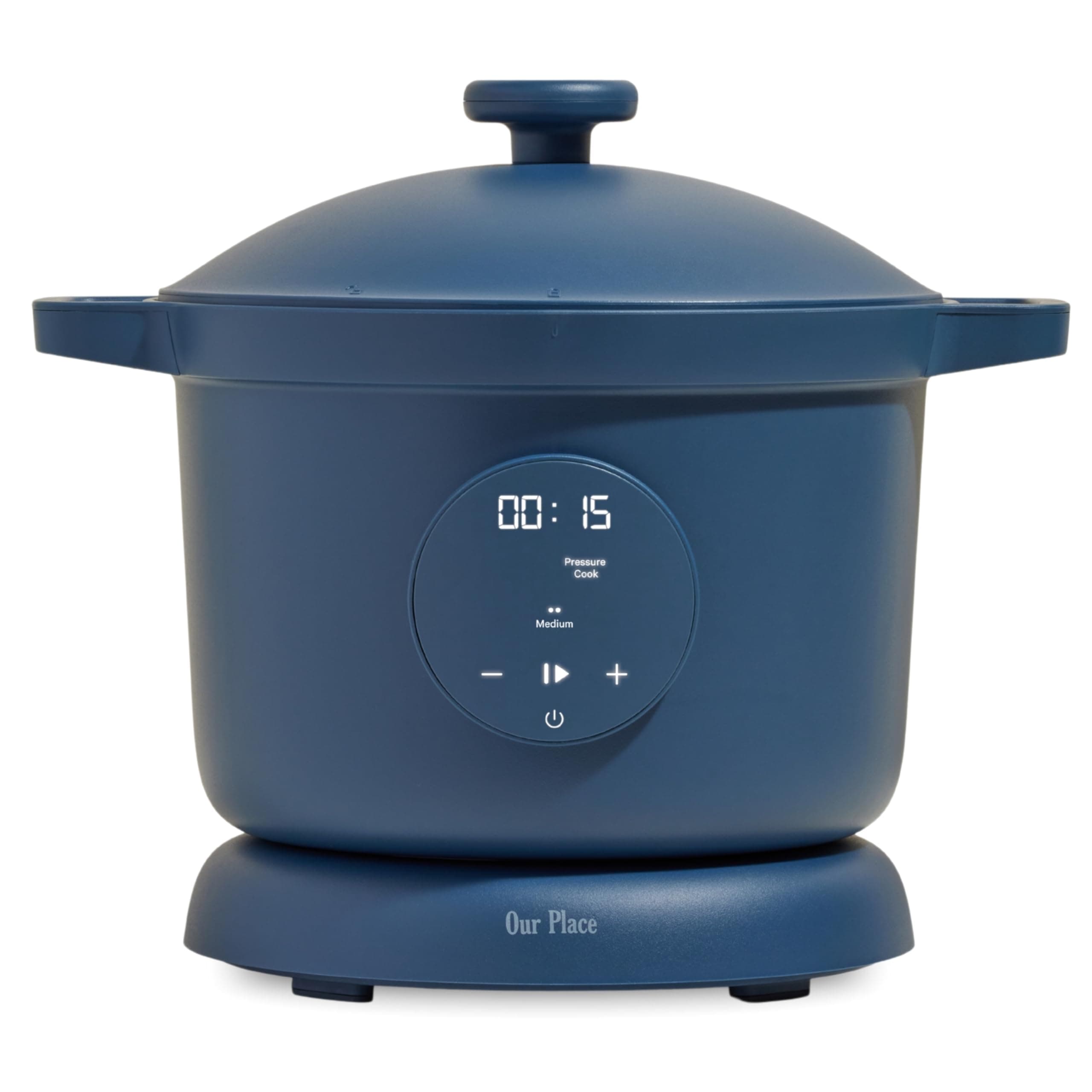 - Dream Cooker | 6 Qt Ceramic Nonstick Multicooker & Pressure Cooker with Touchscreen Controls & Auto Steam Release | 4 Modes: Pressure Cook, Sauté/Sear, Slow Cook & Warm | Blue Salt